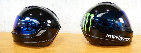 ◇OGK kabuto カブト フルフェイスヘルメット KAMUI-2 カムイ2 サイズM(57-58cm) 現状品＠100の画像3