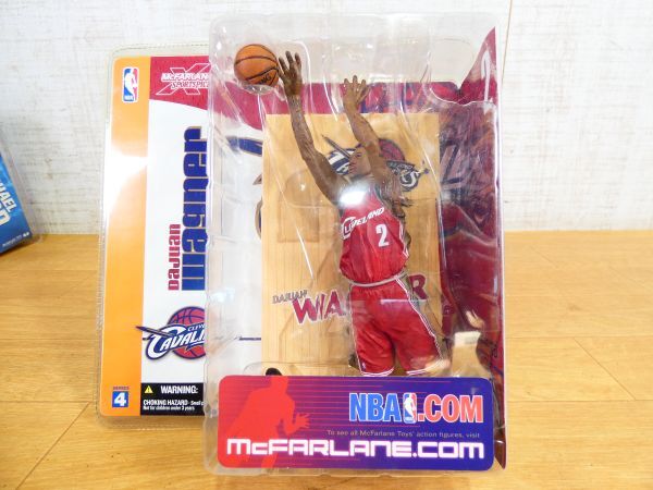 ★S) 新品未開封！ McFARLANE マクファーレン NBA フィギュア「 DAJUAN WAGNER ダジュワン・ワグナー / CAVALIERS 」 @80 (F4-17)の画像1