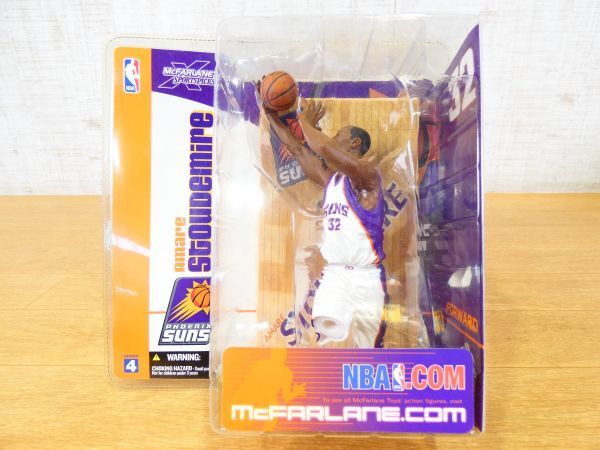 S) 新品未開封！ McFARLANE マクファーレン NBA フィギュア「 AMARE STOUDEMIRE アマーレ・スタウダマイアー / SUNS 」 @80 (F4-6)_画像1