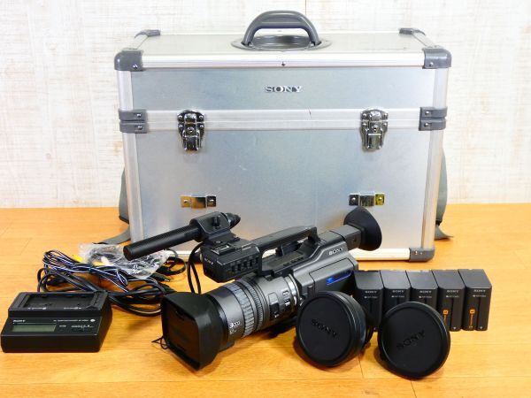 SONY ソニー DSR-PD150 業務用ビデオカメラ ※動作未確認 ジャンク＠120(3)の画像1