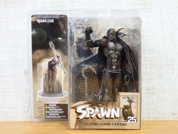 S) 未開封！ McFARLANE TOYS マクファーレントイズ SPAWN 25 CLASSIC COMICCOVER Hellspawn 2 スポーン フィギュア ＠80(3-10)の画像1