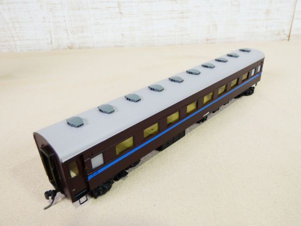 S) メーカー不明 国鉄客車 スロネ30 茶色 HOゲージ 鉄道模型 ※動作未確認 ＠60(4-22)の画像3