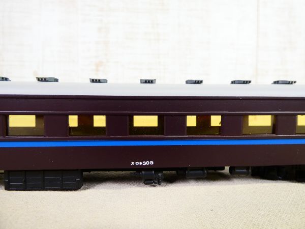S) メーカー不明 国鉄客車 スロネ30 茶色 HOゲージ 鉄道模型 ※動作未確認 ＠60(4-22)の画像5