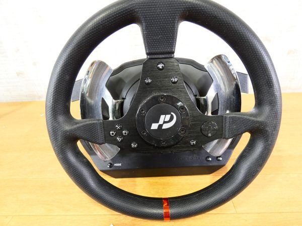 ◇Thrustmaster スラストマスター T500RS Racing Wheel ハンコン ジャンク品＠140_画像4