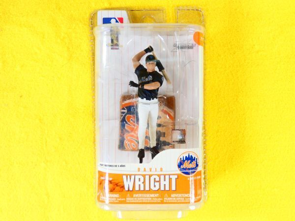 * unopened!mak fur Len toys MLB New York metsu/ David light mini figure @ postage 520 jpy (F3-25)