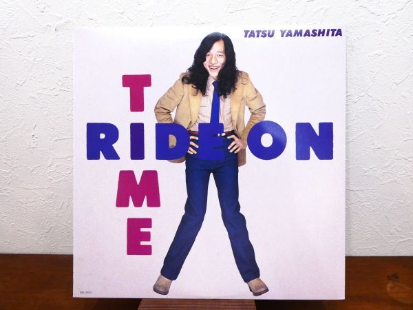 S) 山下達郎 TATSURO YAMASHITA「 RIDE ON TIME 」 LPレコード RAL-8501 @80 (C-43)の画像1