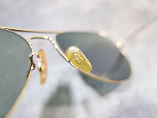 ■⑨Ray Ban レイバン サングラス アビエーター RB 3025 LARGE METAL L0205 58□14 3N ケース付き 現状品＠送料520円の画像4