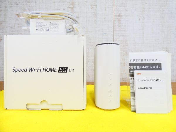 ZTE Speed Wi-Fi HOME 5G L11 ホームルーター ZTR01SWU 利用制限〇 @80 (4)_画像1