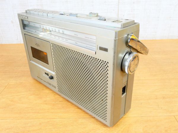 SONY ソニー CFM-848 カセットテープ レコーダー 2バンド FM/AM ラジカセ オーディオ機器 ※ジャンク＠80(4)の画像4