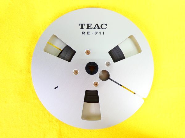 TEAC ティアック RE-711 7号 メタルリール オープンリールテープ ＠送料370円_画像1