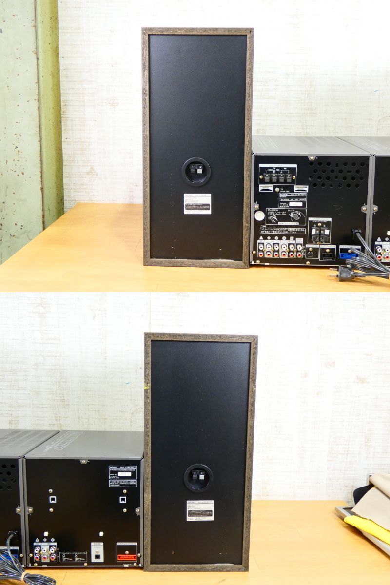 S)^ Sony система мини компонент DHC-MD777 MDpi расческа -STR-MD777/HMC-MD777/SS-MD777 электризация проверка * утиль @160 (4)