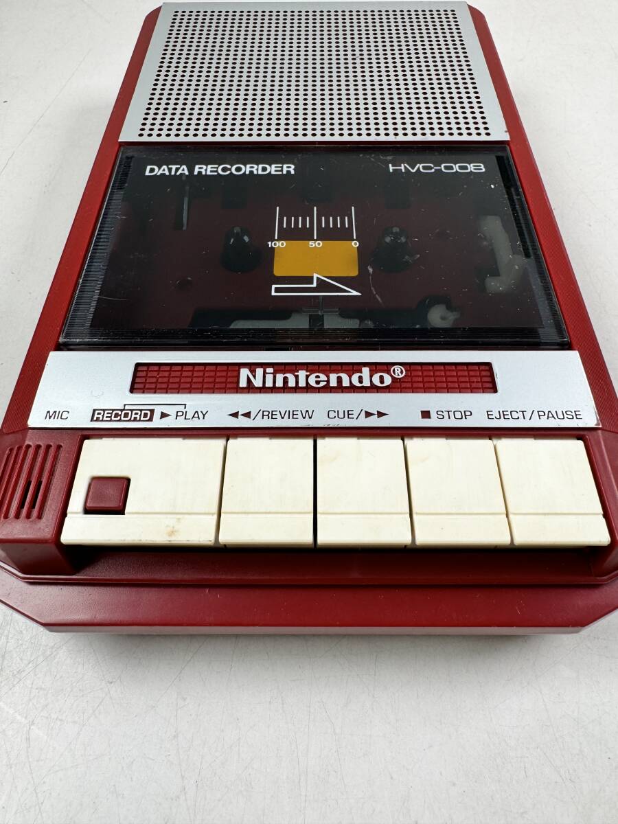 ♪【中古】Nintendo ファミリーコンピュータ データレコーダー HVC-008 任天堂 ファミコン 動作未確認 ジャンク ＠60(3)の画像3