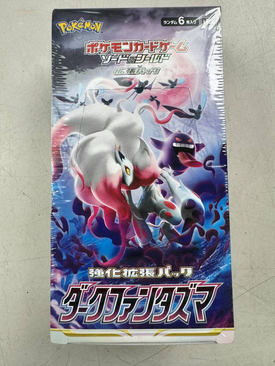 ♪【未開封】ポケモンカードゲーム ソード&シールド 強化拡張パック ダークファンタズマ 1BOX ② @60(4)の画像1