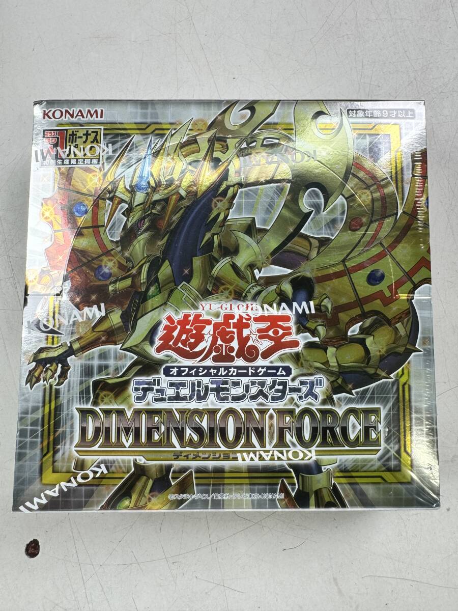 ![ unopened ] Yugioh DIMENSION FORCE +1 bonus pack 1BOX @60(4)