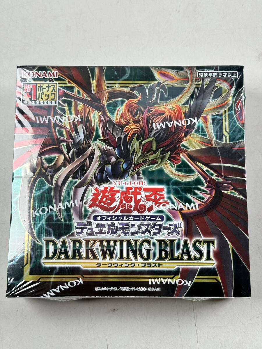 ![ unopened ] Yugioh DARKWING BLAST +1 bonus pack 1BOX @60(4)