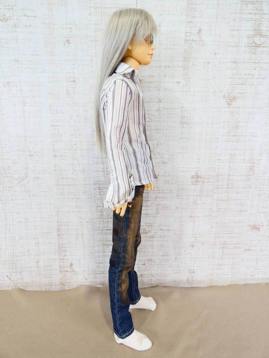 ◎フィギュア 男の子(男性)人形/西洋人形 ドール メンズボディ SS10 関節可動 全長約65cm/重量約2kg弱 おまけ付き 詳細不明 ＠120(4)