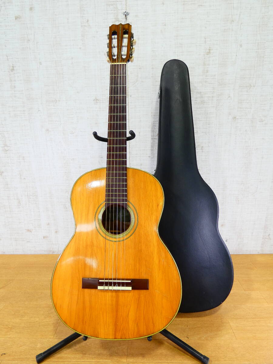 【S) ジャンク!YAIRI GUITAR クラシックギター No.600 62A★ヤイリ/ガットギター/ケース付き/Hand Made＠170（4）】の画像1