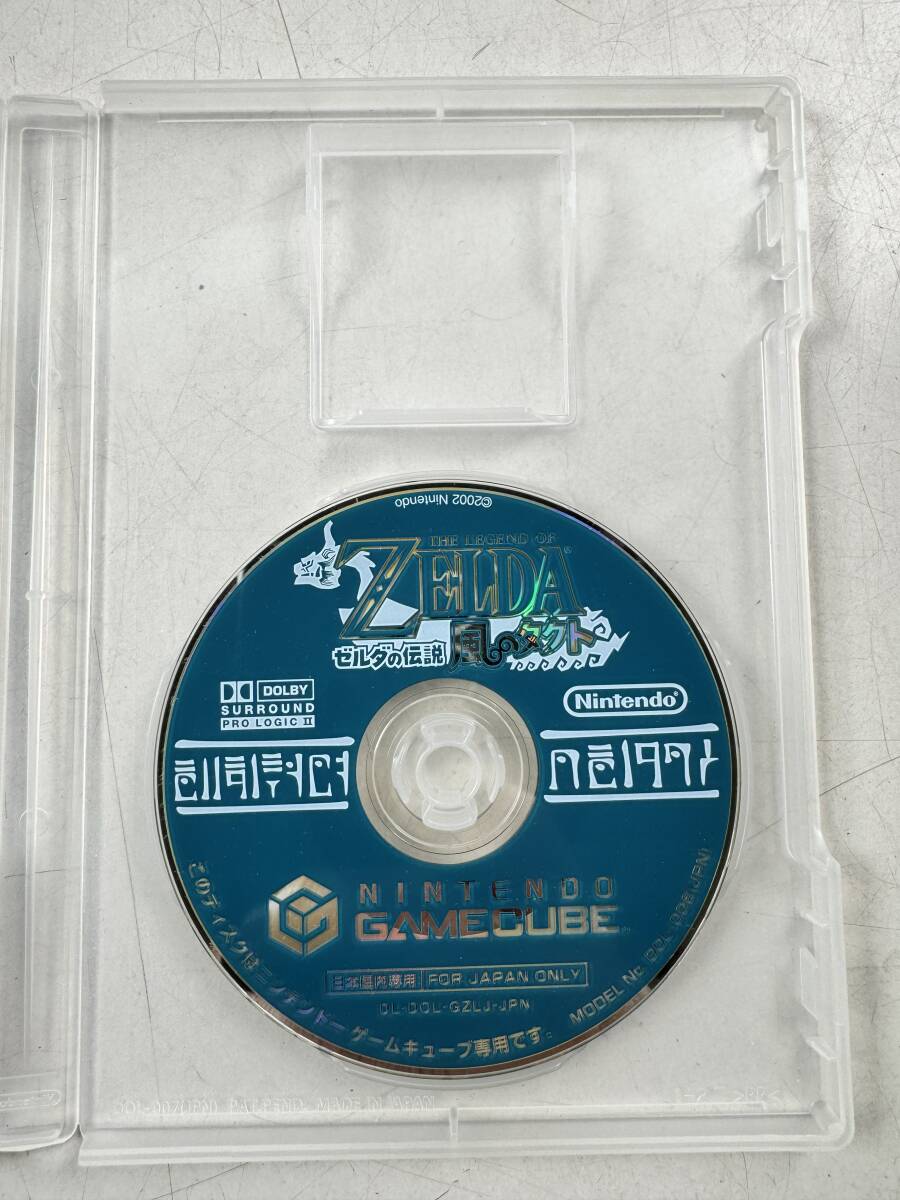 ♪【中古】Nintendo GAME CUBE ソフト ゼルダの伝説 風のタクト 任天堂 ゲームキューブ 動作未確認 ＠送料370円(4)の画像3