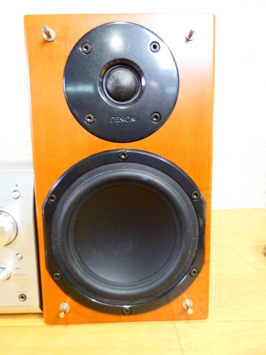 DENON Denon D-MX11 personal audio system player audio equipment * electrification OK Junk @120(4)