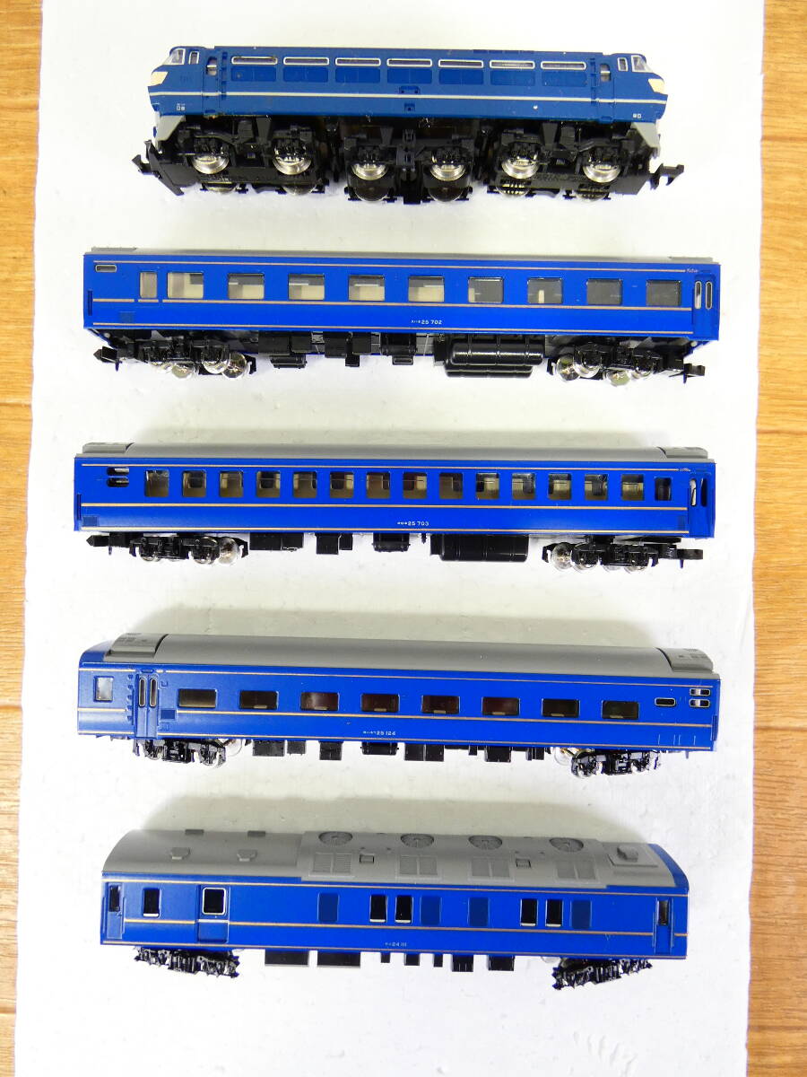 * Junk Tommy railroad model N gauge TOMIX 90112 Basic set EXⅡ box attaching vehicle (5 both )/ rail / Home / station . etc. operation not yet verification @120(4)