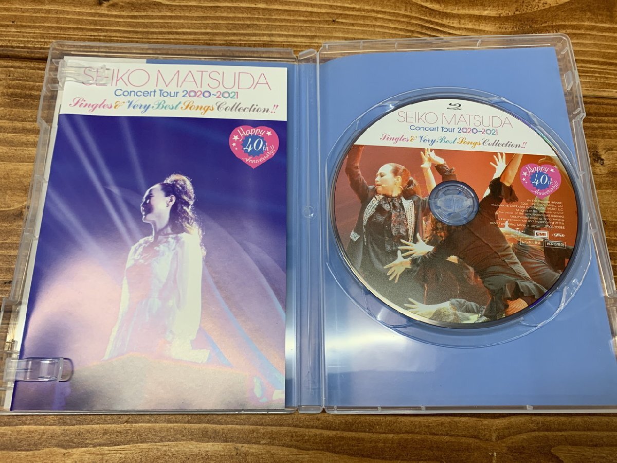 【W5-0107】松田聖子 Blu-ray 初回限定盤 Seiko Matsuda Concert Tour 2020～2021 Singles ＆ Very Best Songs Collection!!【千円市場】の画像4