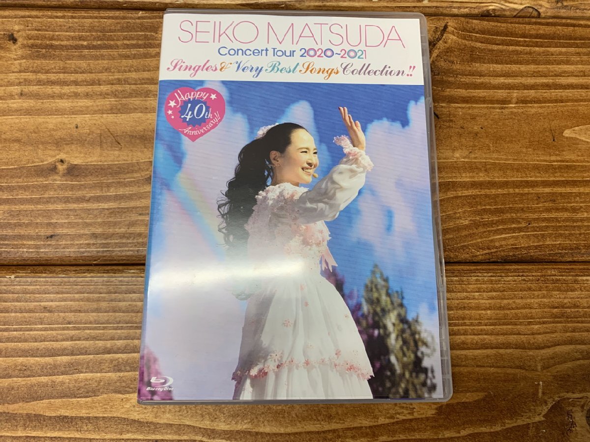 【W5-0107】松田聖子 Blu-ray 初回限定盤 Seiko Matsuda Concert Tour 2020～2021 Singles ＆ Very Best Songs Collection!!【千円市場】の画像6