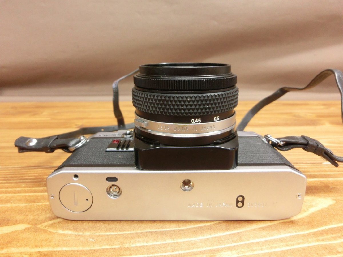 【H2-0147】OLYMPUS オリンパス OM10 OM-SYSTEM F.ZUIKO AUTO-S 1.8 f=50 フィルムカメラ 現状品【千円市場】_画像6