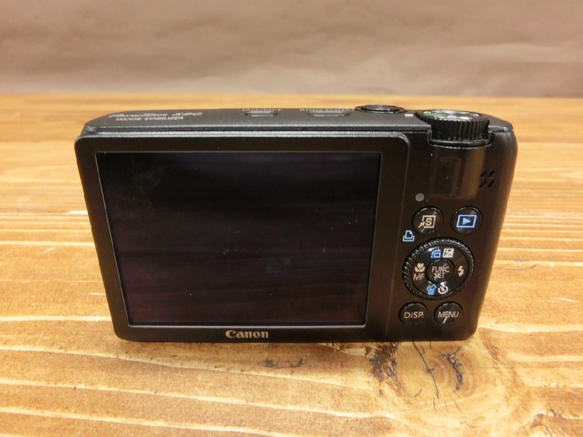 【HG-0410】Canon コンパクトデジタルカメラ PowerShot S90 CANON ZOOM LENS 3.8x 6.0-22.5mm 1:2.0-4.9 ブラック系 現状品【千円市場】の画像3