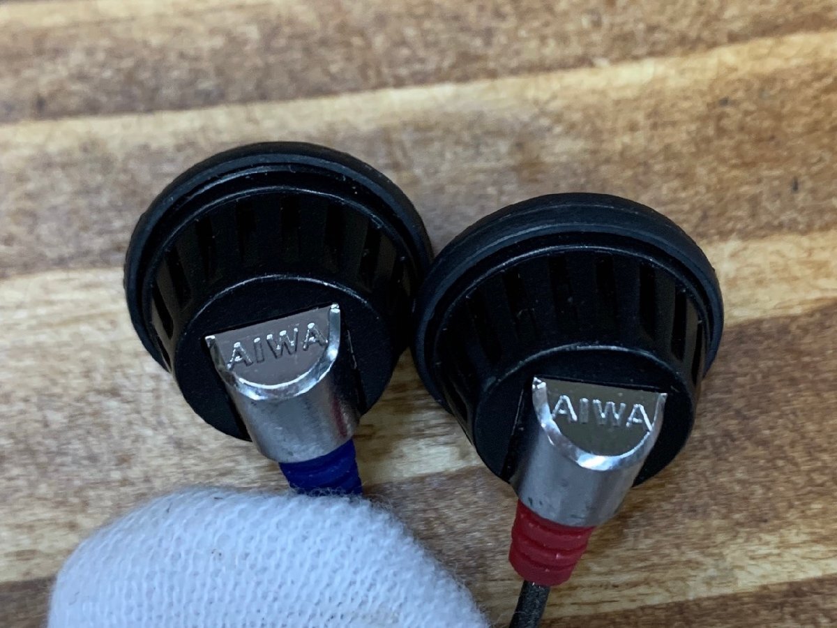 [O-6414] rare that time thing Aiwa AIWA HP-V3 earphone Junk [ thousand jpy market ]