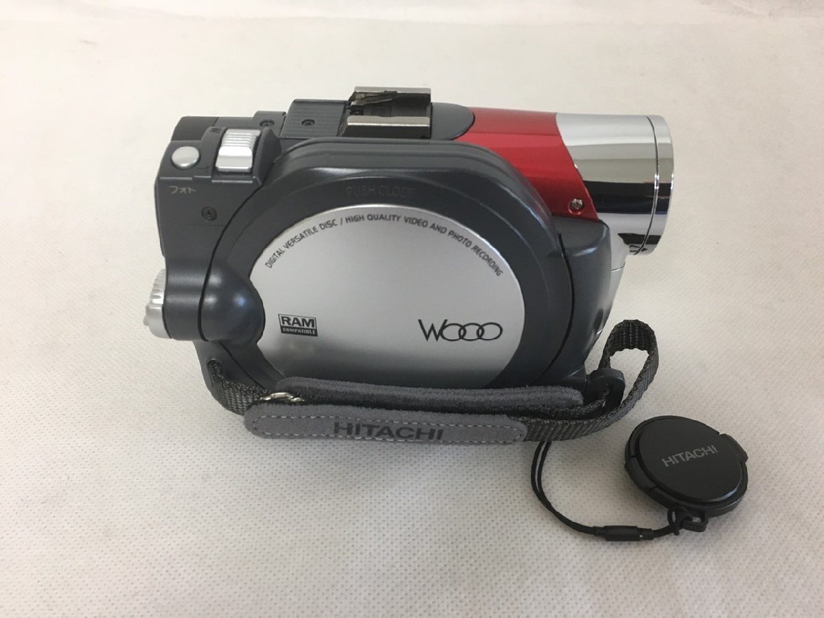 【D-1712】HITACHI 日立 デジタル ビデオカメラ DZ-MV780 付属品有り 現状品【千円市場】の画像4