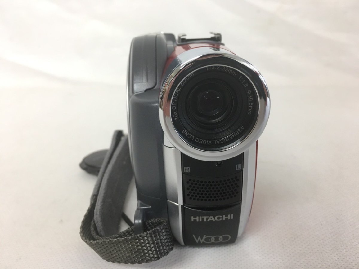 【D-1712】HITACHI 日立 デジタル ビデオカメラ DZ-MV780 付属品有り 現状品【千円市場】の画像3