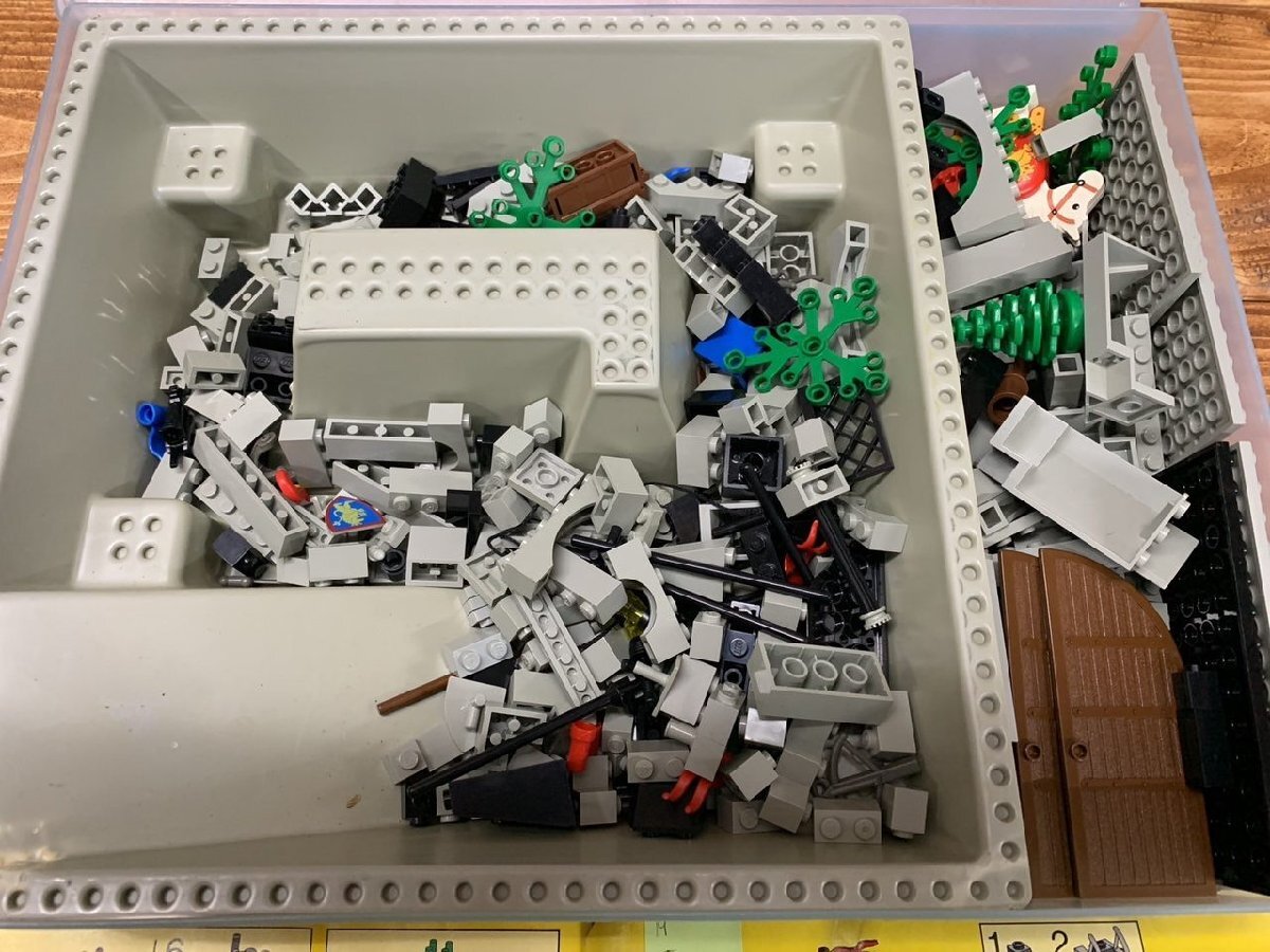 【NF-4212】LEGO レゴ 6081 ゆうれい城 お城? 色々 大量 人物 おまとめ 詳細不明 現状品 ジャンク【千円市場】の画像6