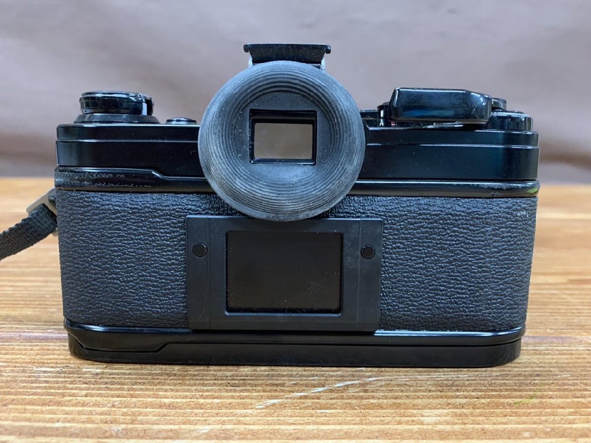 【NF-4211】Canonキャノン AE-1 ブラック LENS FD 50mm 1:1.8 S.C.一眼レフフィルムカメラ レンズ セット 現状品【千円市場】の画像4
