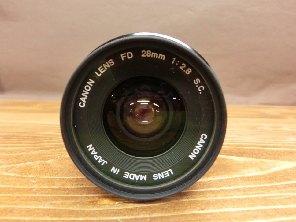 【N-6100】Canon キャノン AE-1 一眼レフ FD 50mm 1:1.4 S.S.C. フィルムカメラ ZOOM LENS FD 35-105mm F3.5 他 セット【千円市場】の画像8