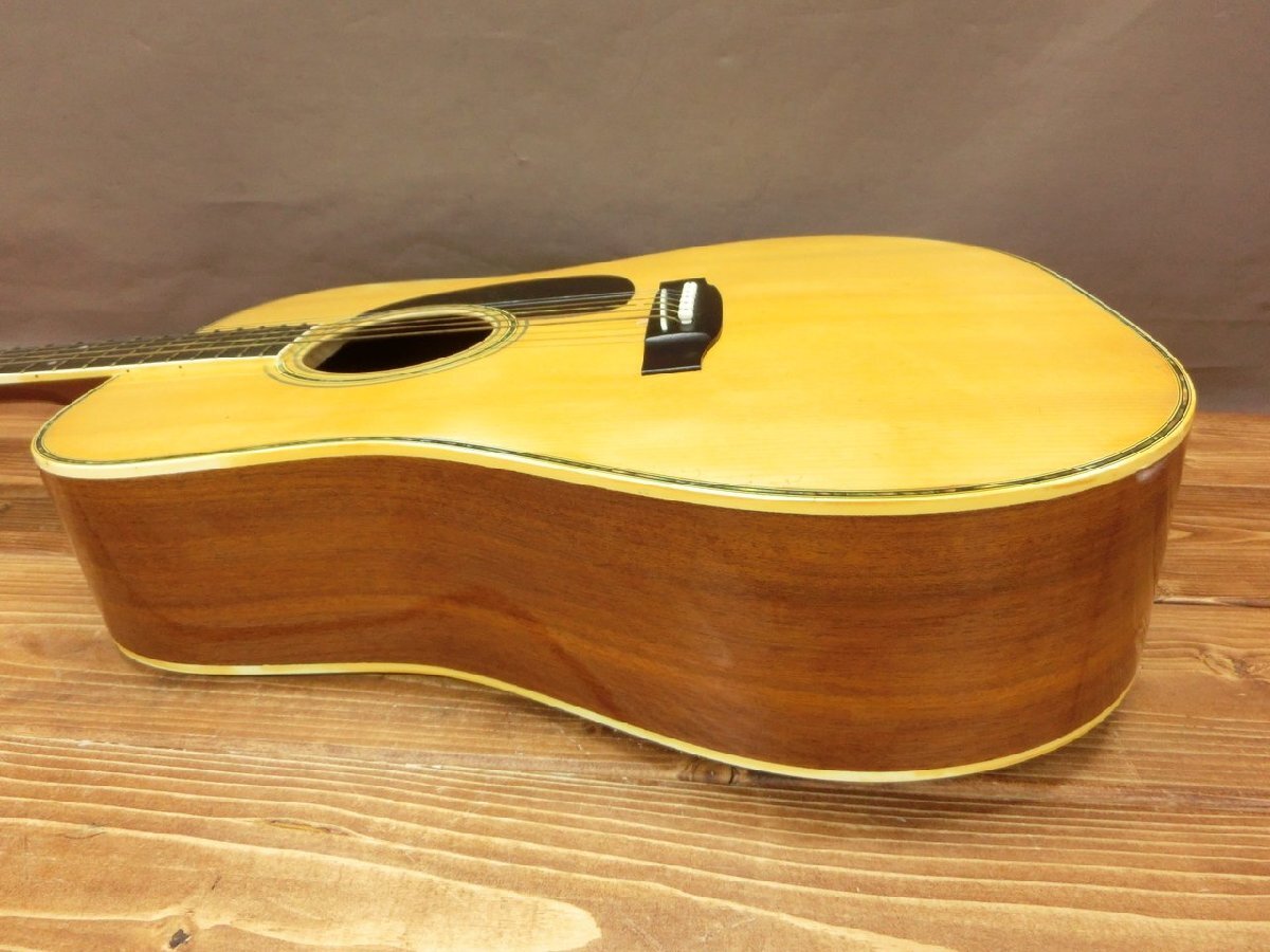 【OY-3172】TOKAI ACOUSTIC Cat's Eyes CE-280D アコースティックギター アコギ 木目 弦楽器 演奏 弾き語り【千円市場】の画像3