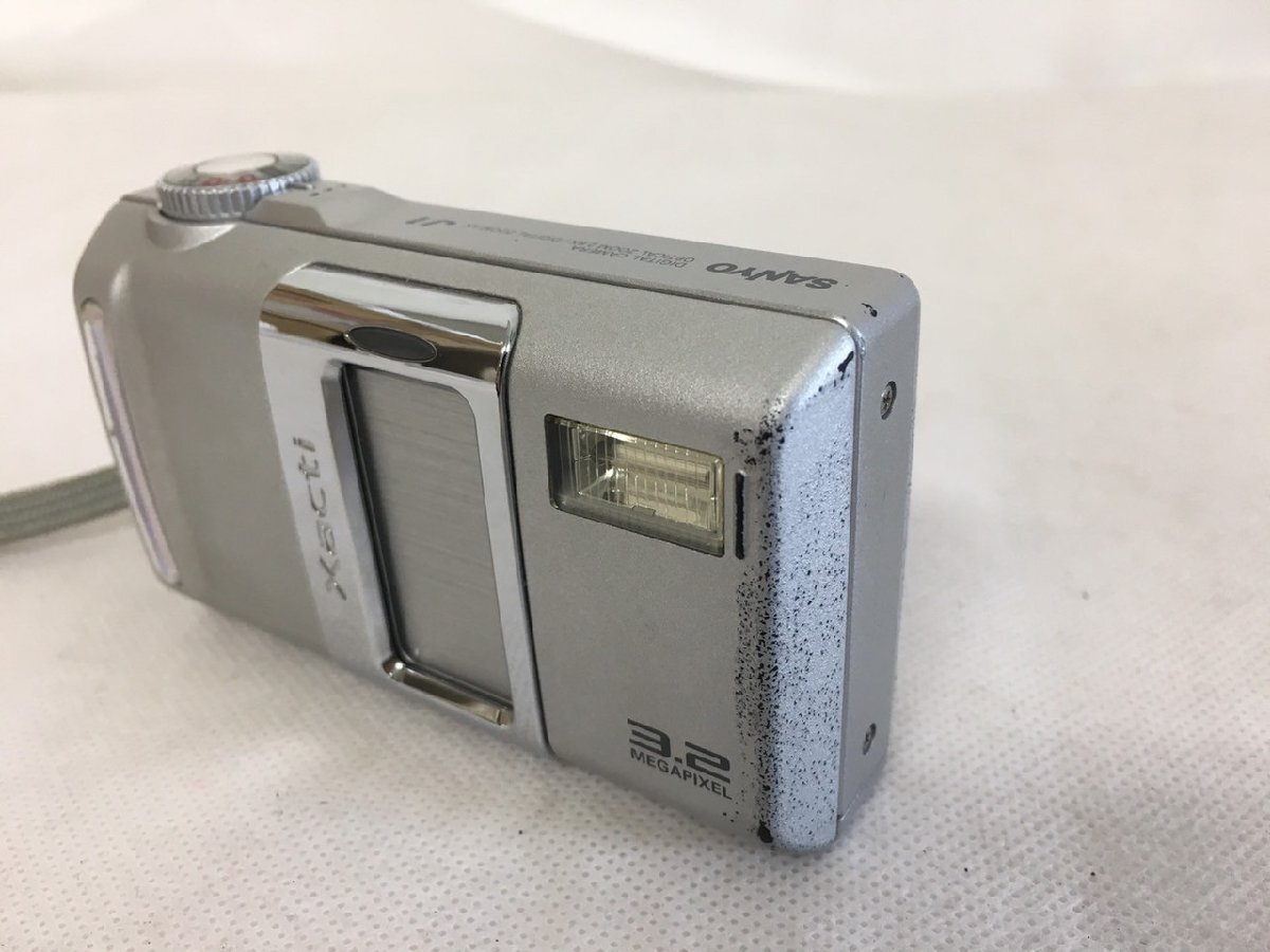 【O-10758】SANYO 三洋 Xacti DSC-J1 コンパクトデジタルカメラ 現状品【千円市場】の画像5