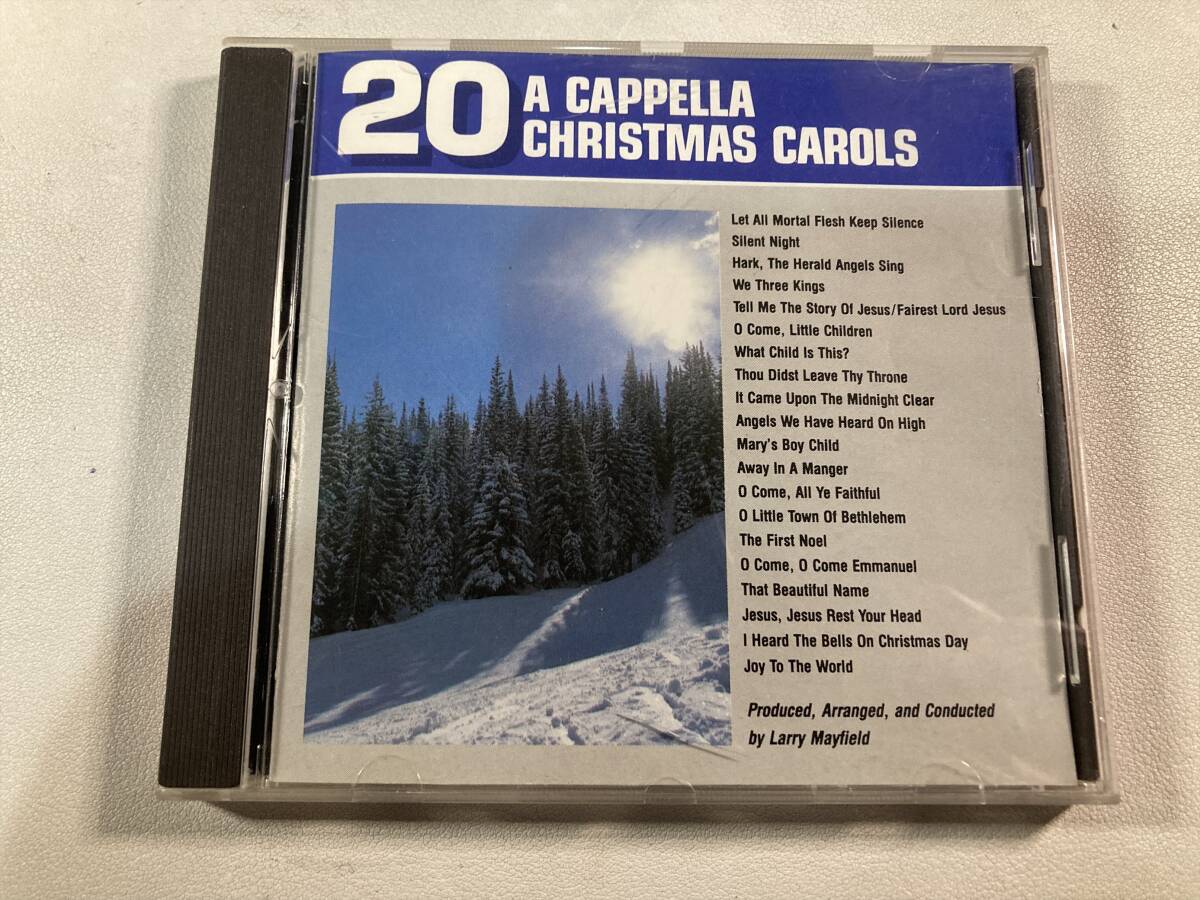 【1】【ジャンクCD】9858 20 a Cappella Christmas Carols_画像1