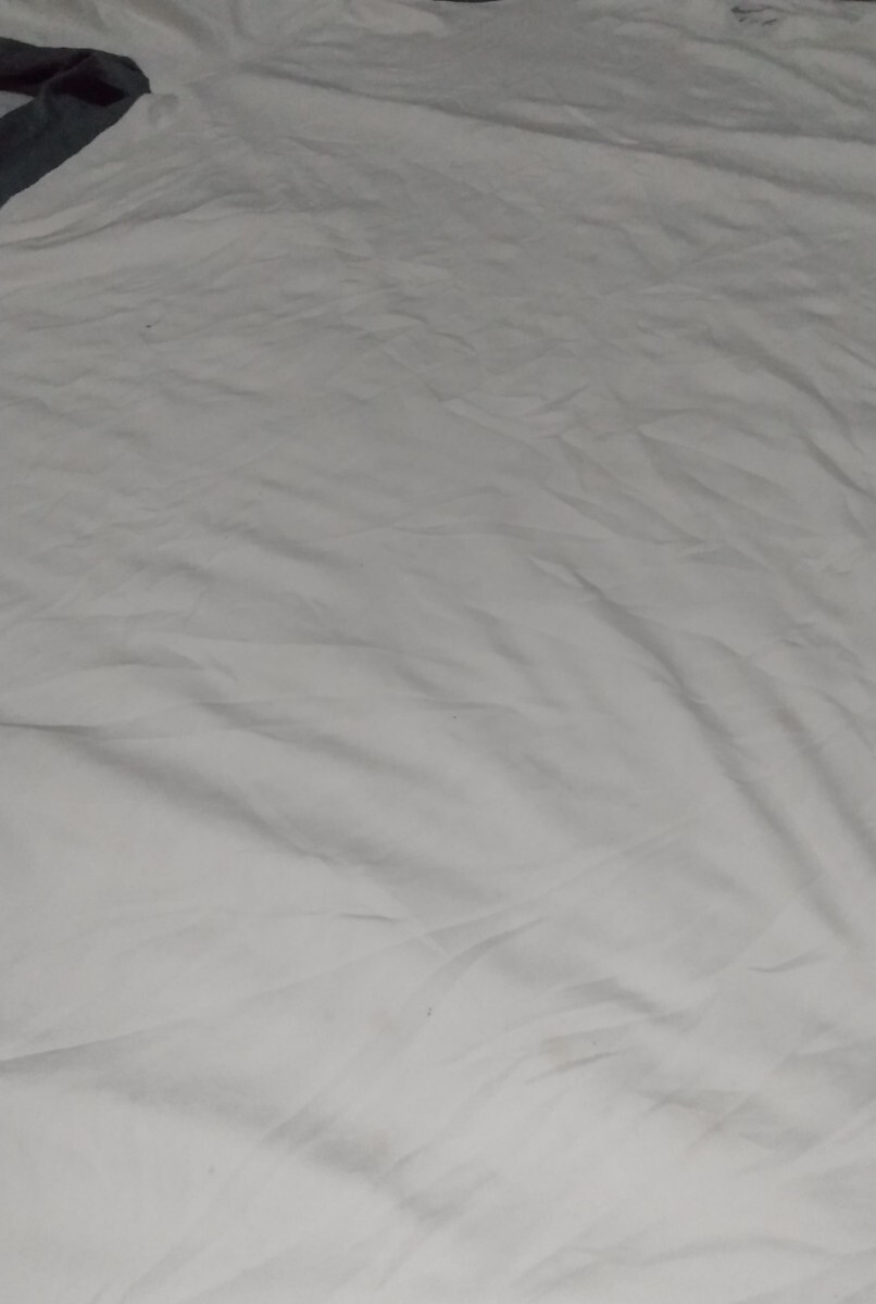 ☆NIKE.com ナイキ 半袖Tシャツ 2枚 サイズ L スポーツ ウェア ストレッチ ティー ブラック黒ホワイト白色グレイGLAYメッシュDRI-FIT☆軽量の画像3