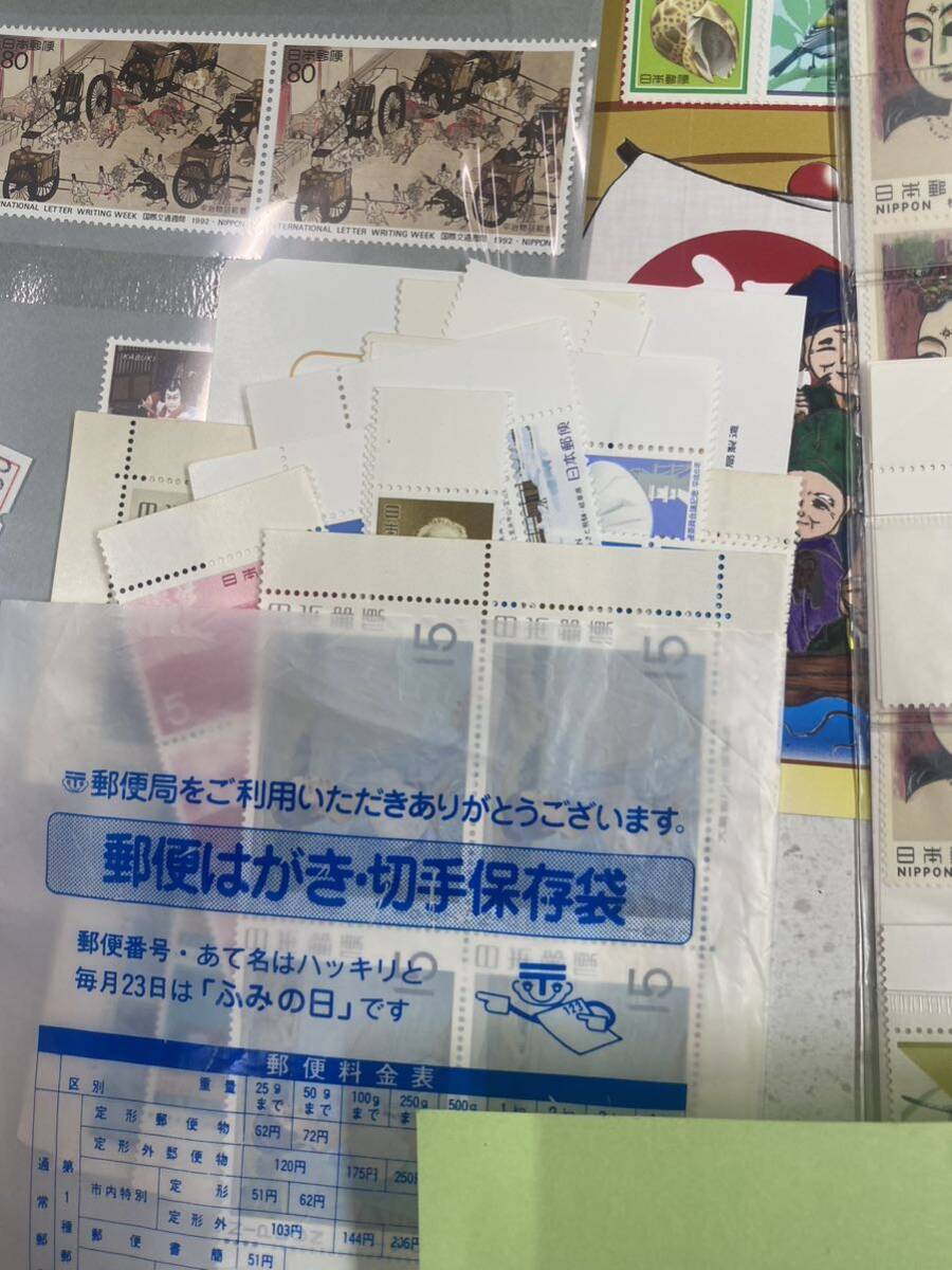 未使用 記念切手など 額面 １８１４２円 まとめて 日本切手の画像3