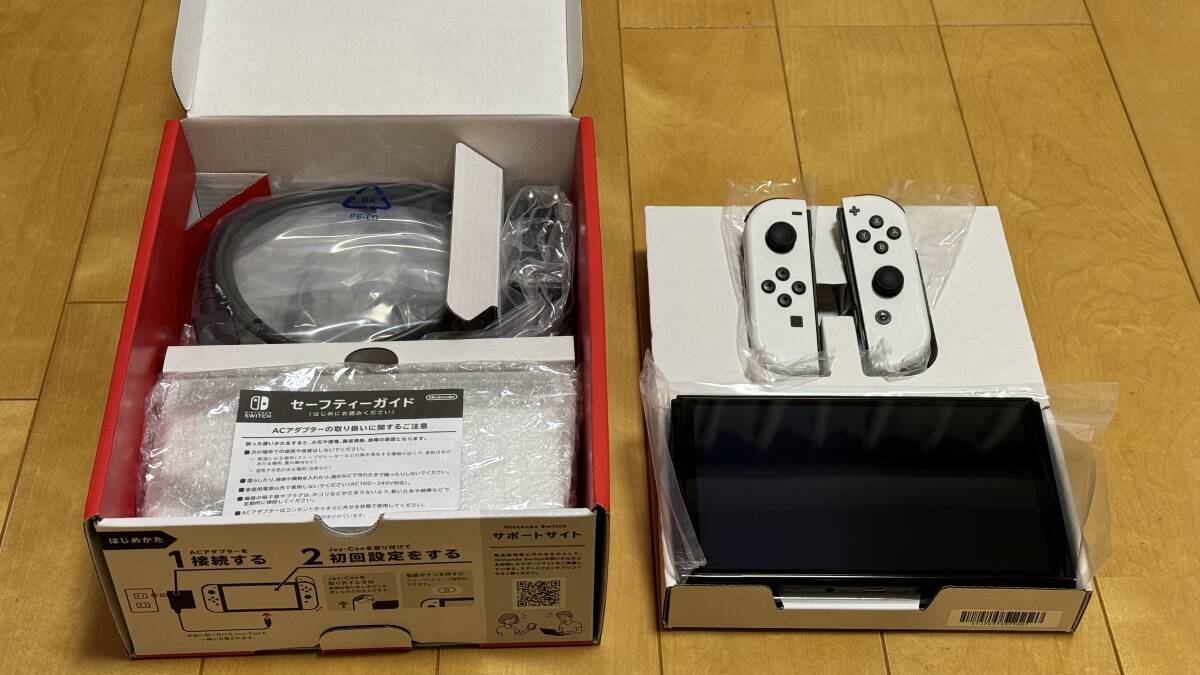 【美品】 Nintendo Switch（有機ELモデル）ホワイト_画像1