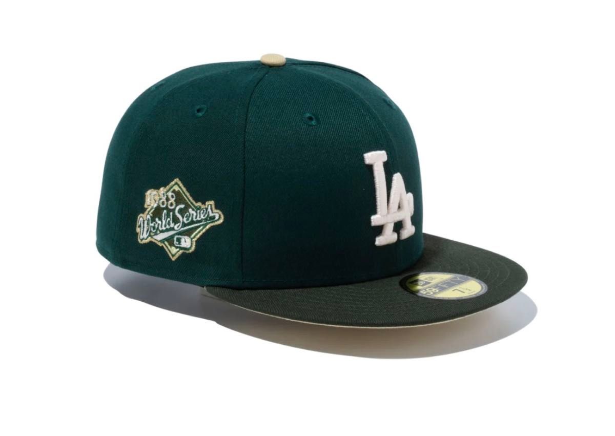 ドジャースキャップ　大谷翔平　メジャー　MLB 帽子　2024 グリーン　LA ニューエラ Newera ロサンゼルス 公式