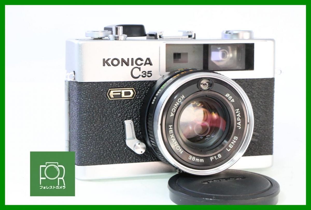 同梱歓迎】実用□コニカ KONICA C35 FD□シャッター全速・露出計 同梱歓迎】実用□コニカ KONICA C35 FD□シャッター全速・露出計