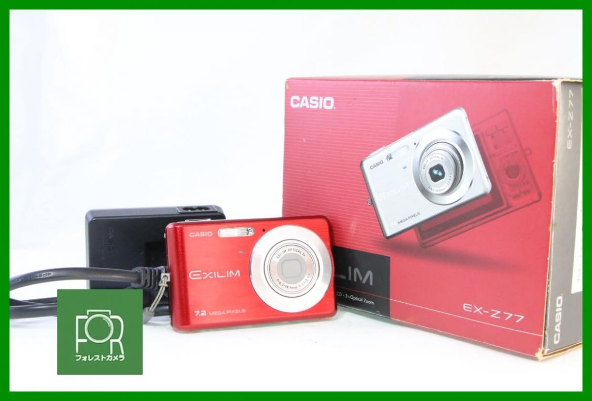 【同梱歓迎】ジャンク■CASIO EX-Z77■箱付き■■AM1134