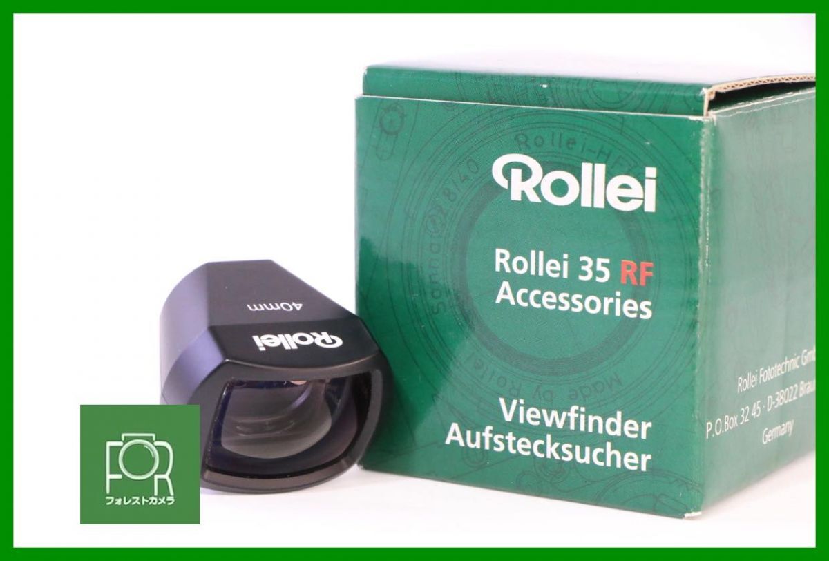 【同梱歓迎】【動作保証・点検済】良品■Rollei 35 RF 40mm用ファインダー■PPP947_画像1