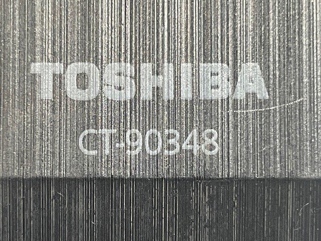 良品 TOSHIBA 東芝 レグザ テレビ用 リモコン CT-90348_画像3