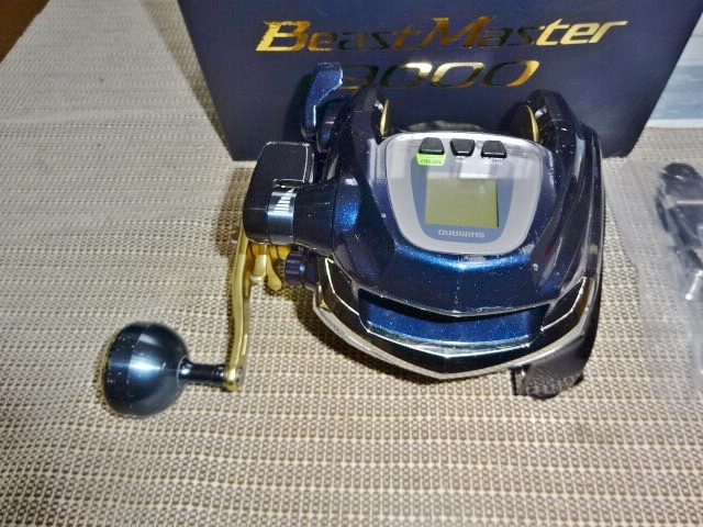 ☆シマノ ビーストマスター BeastMaster 9000 大型電動リール_画像3