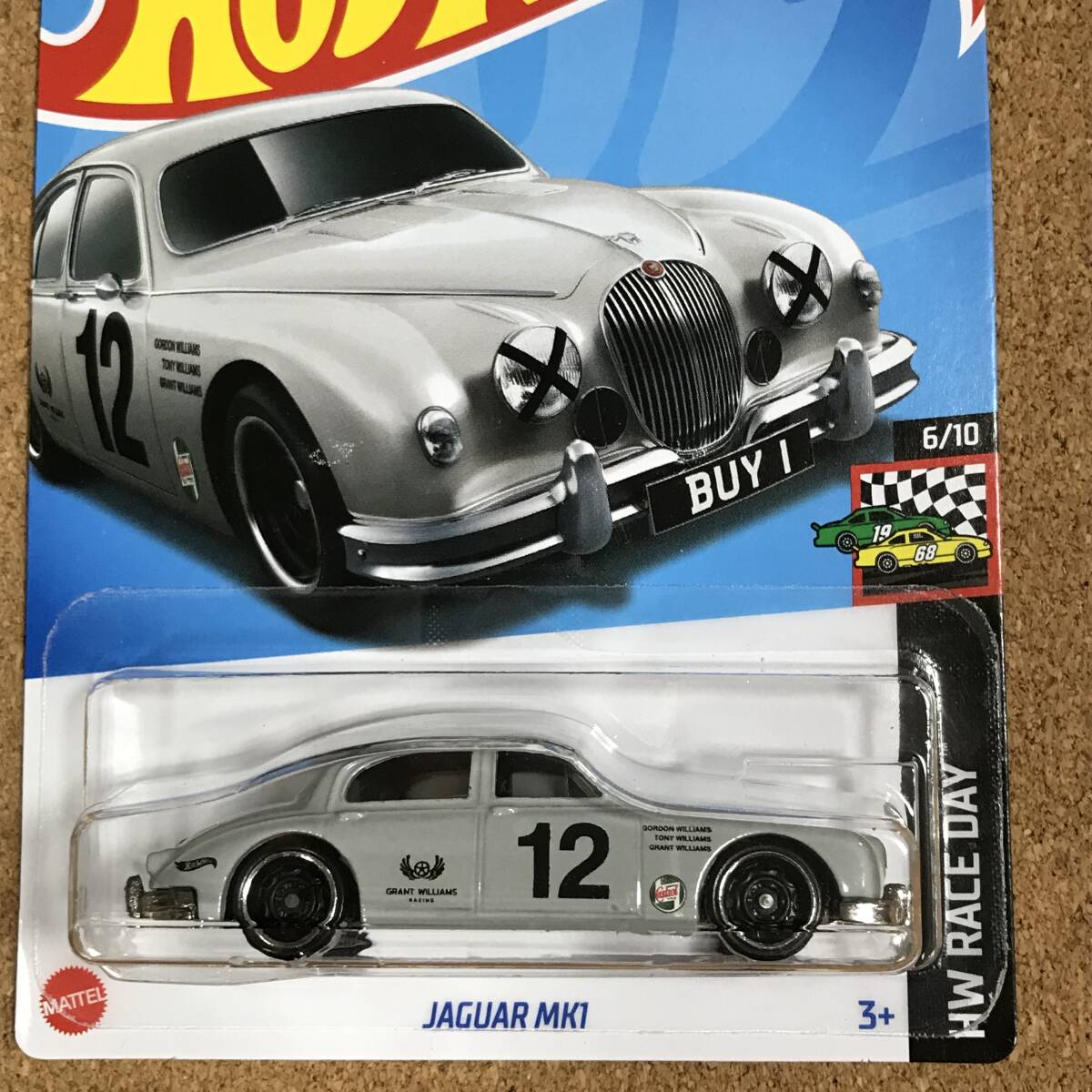 (04-127L_) JAGUAR MK1, ジャガー マーク1,2024年Gアソート, 2024G, 24G ベーシックカー【ホットウィール】の画像1