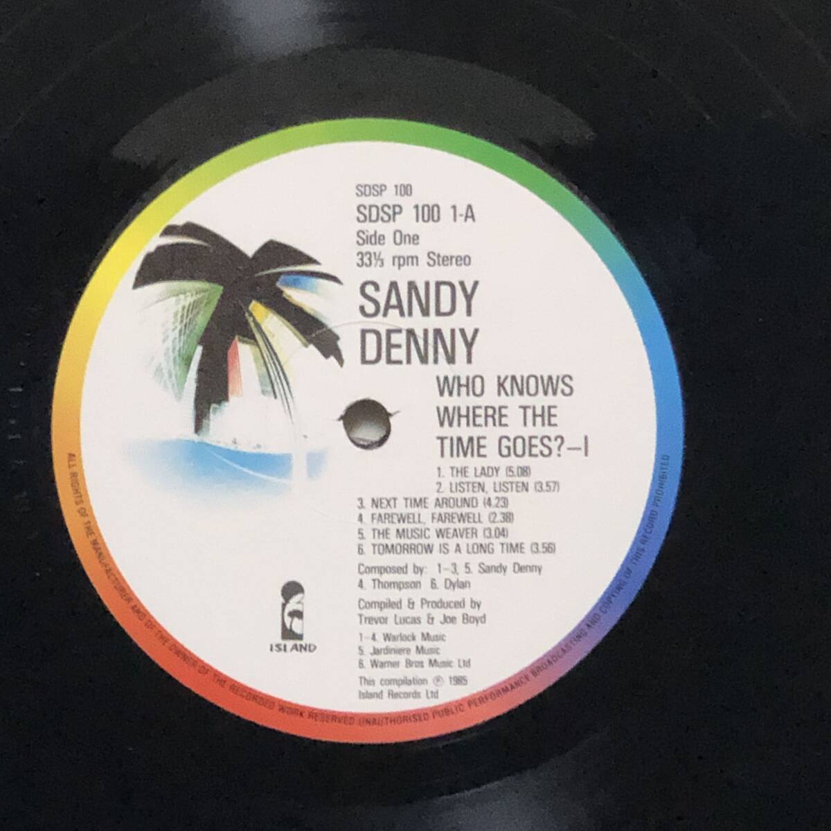 ★4LP・BOX・UK Orig【Sandy Denny/Who Knows Where The Time Goes?】★の画像7