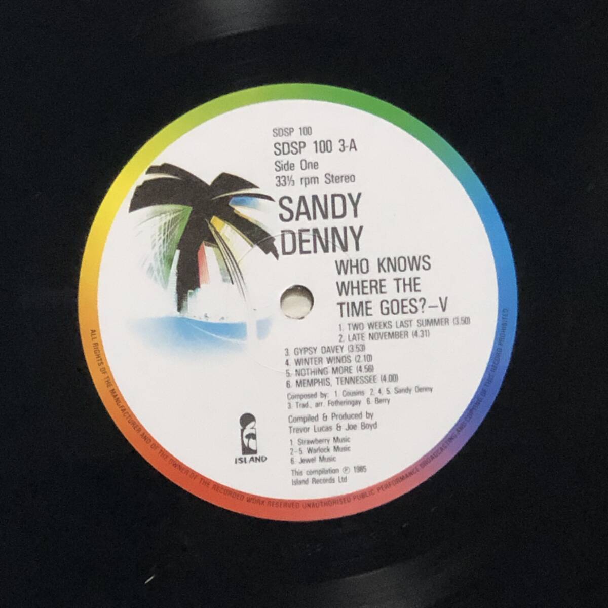 ★4LP・BOX・UK Orig【Sandy Denny/Who Knows Where The Time Goes?】★の画像8