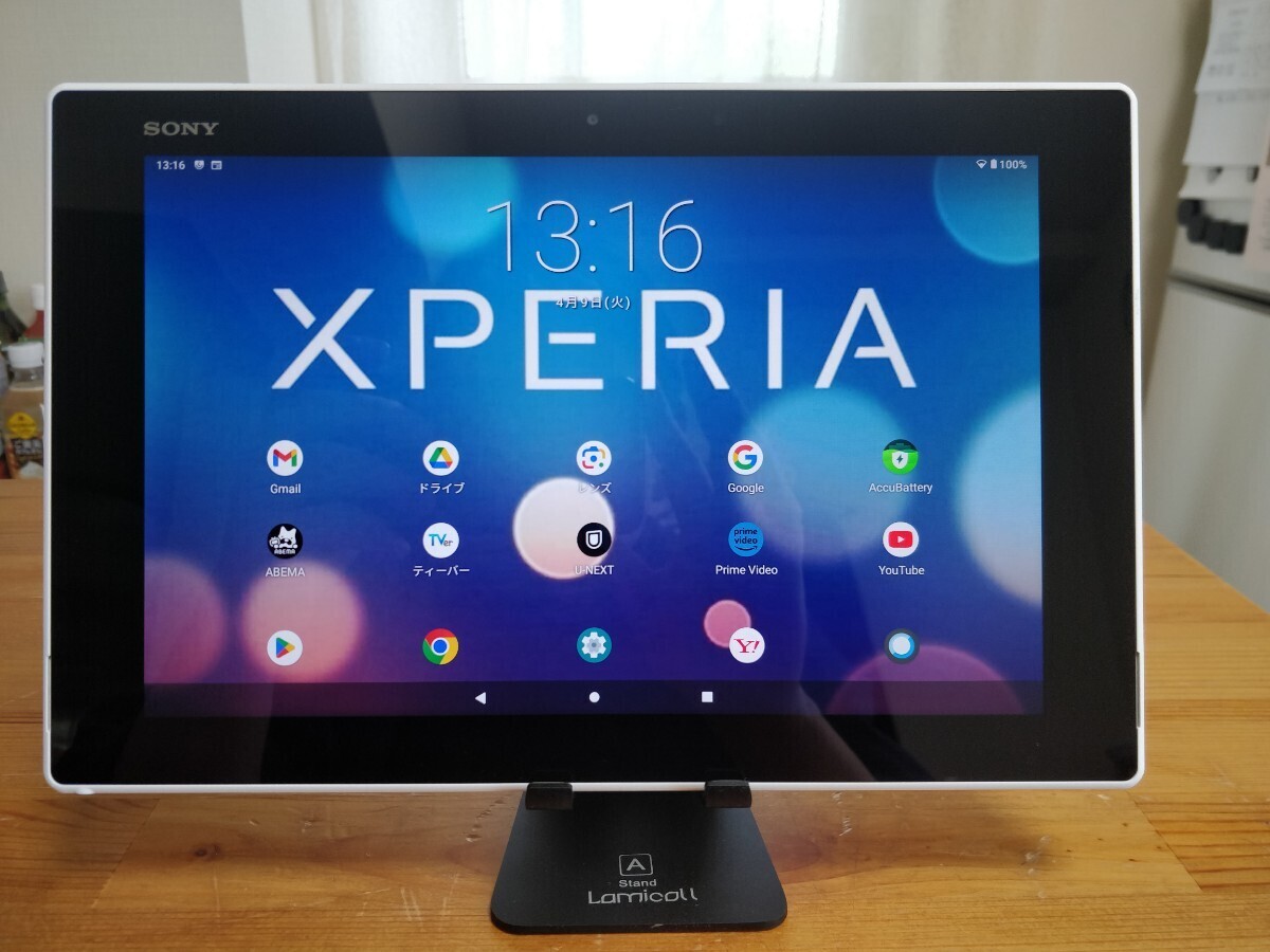 SONY Xperia Z2 Tablet★SGP512★OS 【Android11】カスタムROMアップデート★防水★バッテリー状態優秀■使用感少ない極美品■の画像1